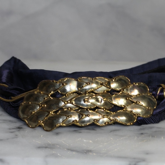 Pushpa Inc. Atlanta Georgia Blue & Gold Belt main image 4